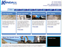Tablet Screenshot of kendalls.co.uk